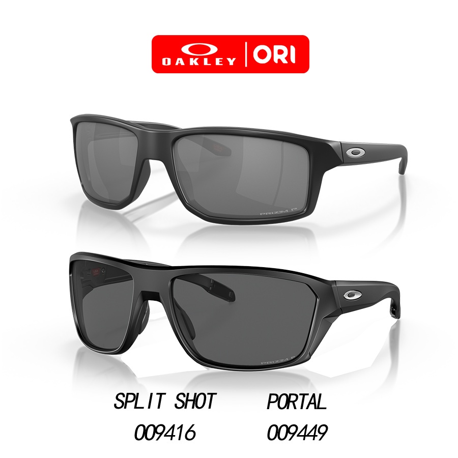 【100% ORI】Kacamata Hitam Oakley Original Sunglasses PORTAL OO9449 Polished Black Wanita Pria