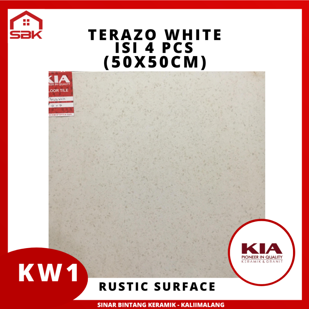 Keramik Lantai Teras 50x50 Terrazo Kia