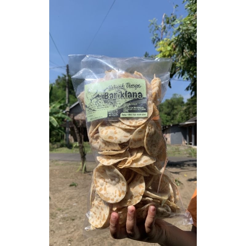 

kripik tempe sagu 500 gr