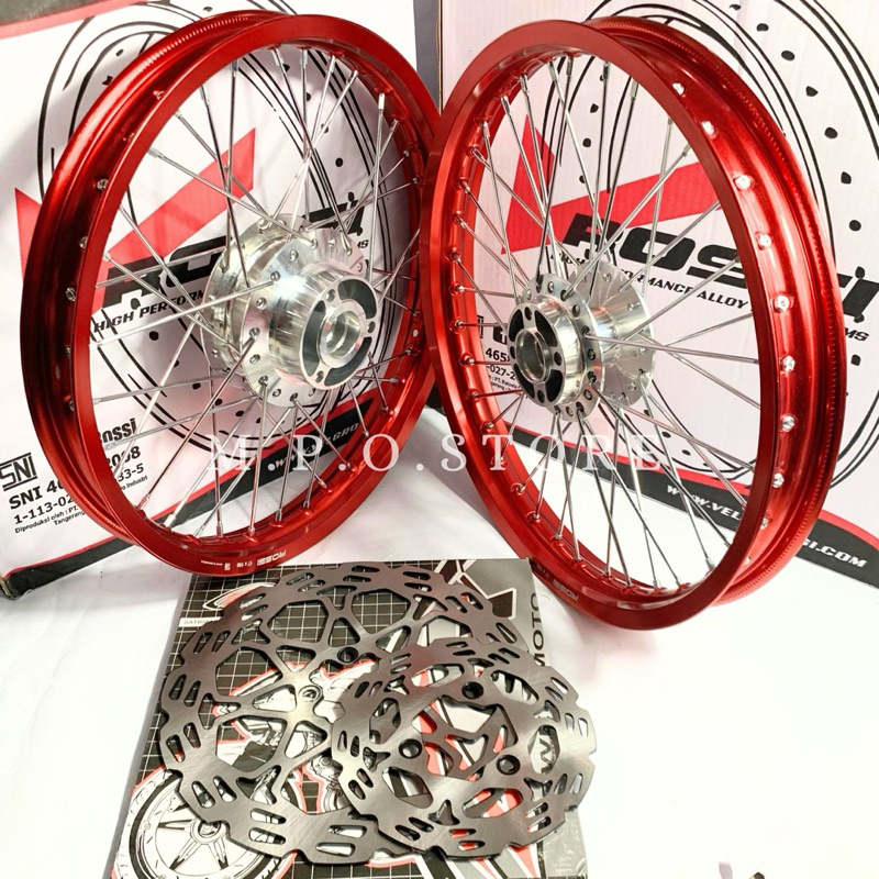 VELG SATRIA FU SEPASANG RING 17 VROSSI ORIGINAL