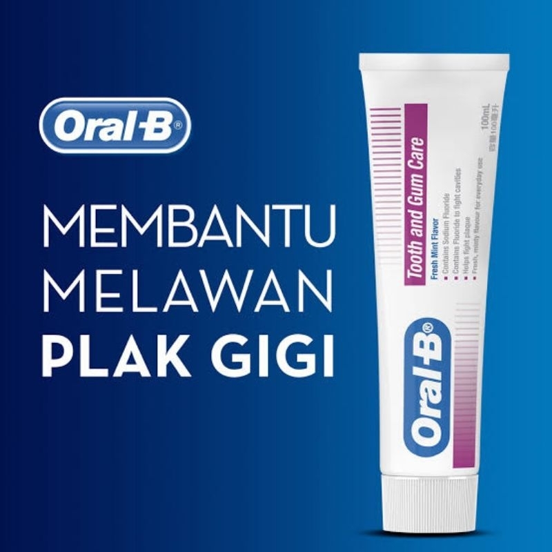 Oral-B Tooth and Gum Care Pasta Gigi Fresh Mint 100