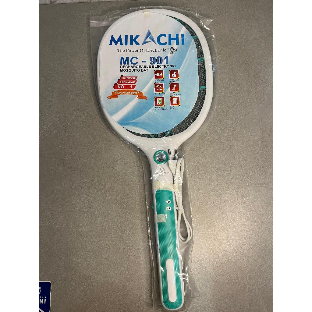 RAKET NYAMUK CHARGER LISTRIK ORI MULTIFUNGSI / RAKET NYAMUK MIKACHI / RAKET NYAMUK CHARGER / RAKET N
