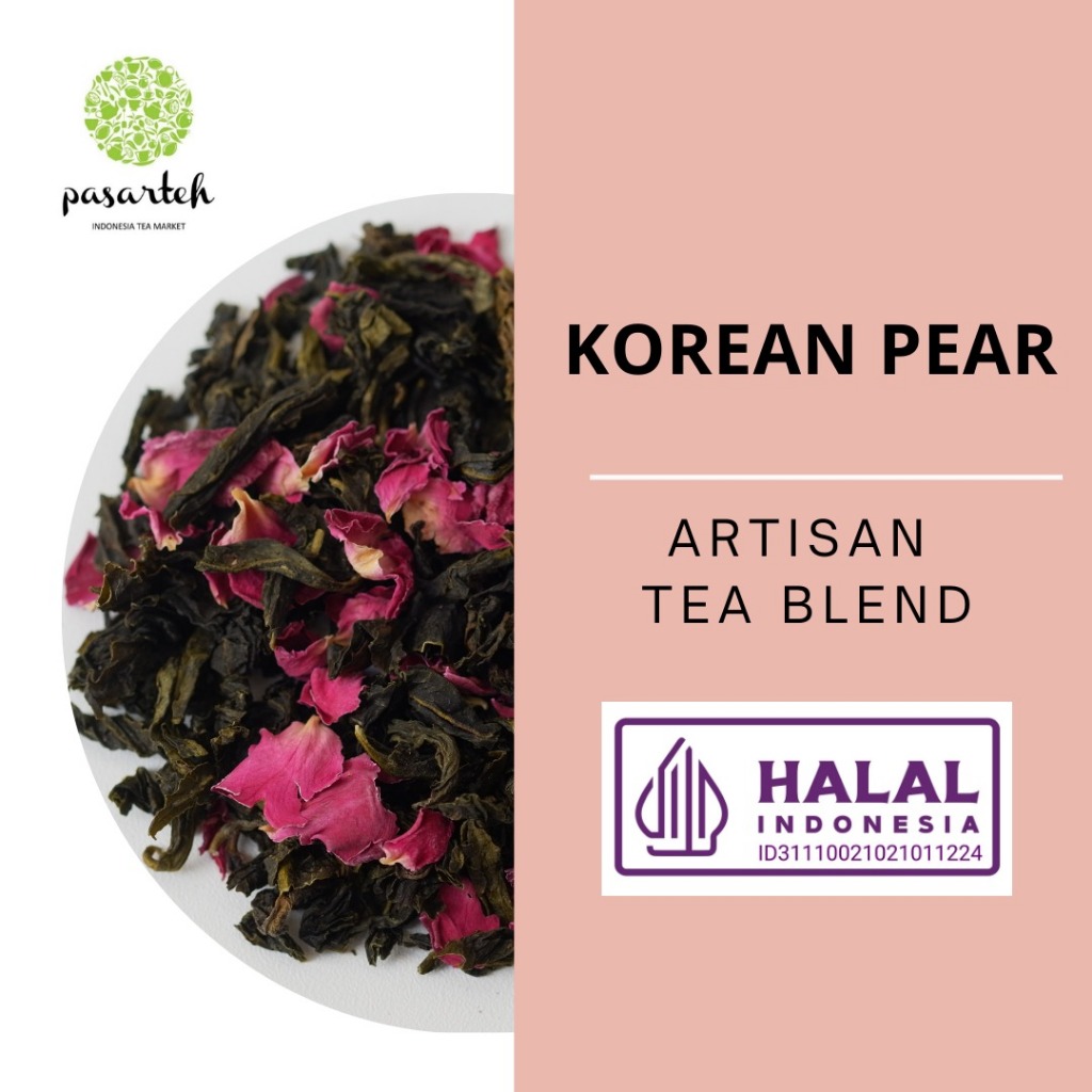 

[ pasarteh ] Korean Pear Tea Blend | Artisan Tea | Pear Tea | Fruity Tea | Iced Tea | Es Teh Indonesia