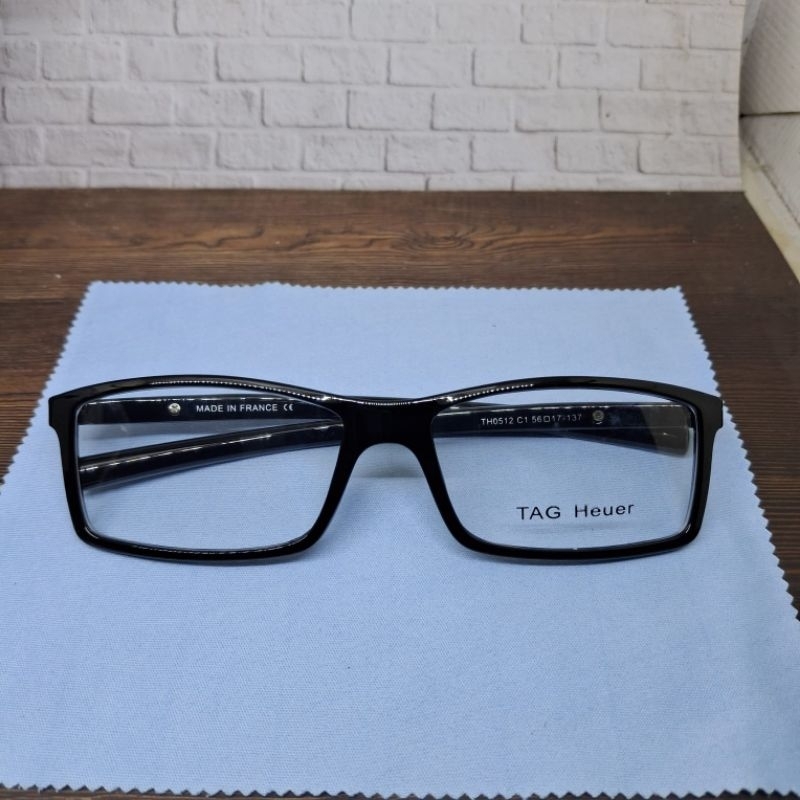 FRAME KACAMATA SPORTY OUTDOR TAG HEUER URBAN 0512 FULLBLACK