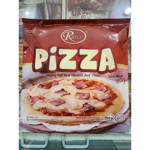 

Rious Smoke Beef Pizza 180 gr