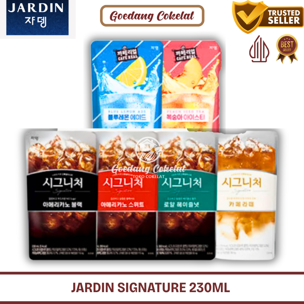 

READY STOCK JARDIN Signature Korean Americano Coffee Pouch Korean Drink Minuman Korea Impor Pouch