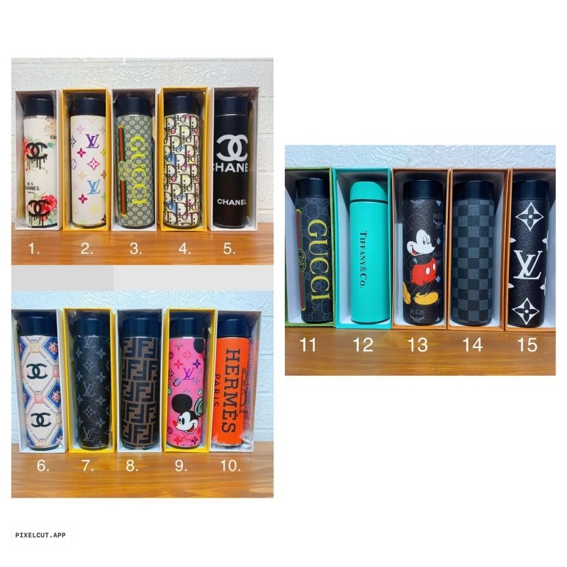 Termos Led 500ml FreeBox / Termos Suhu Led