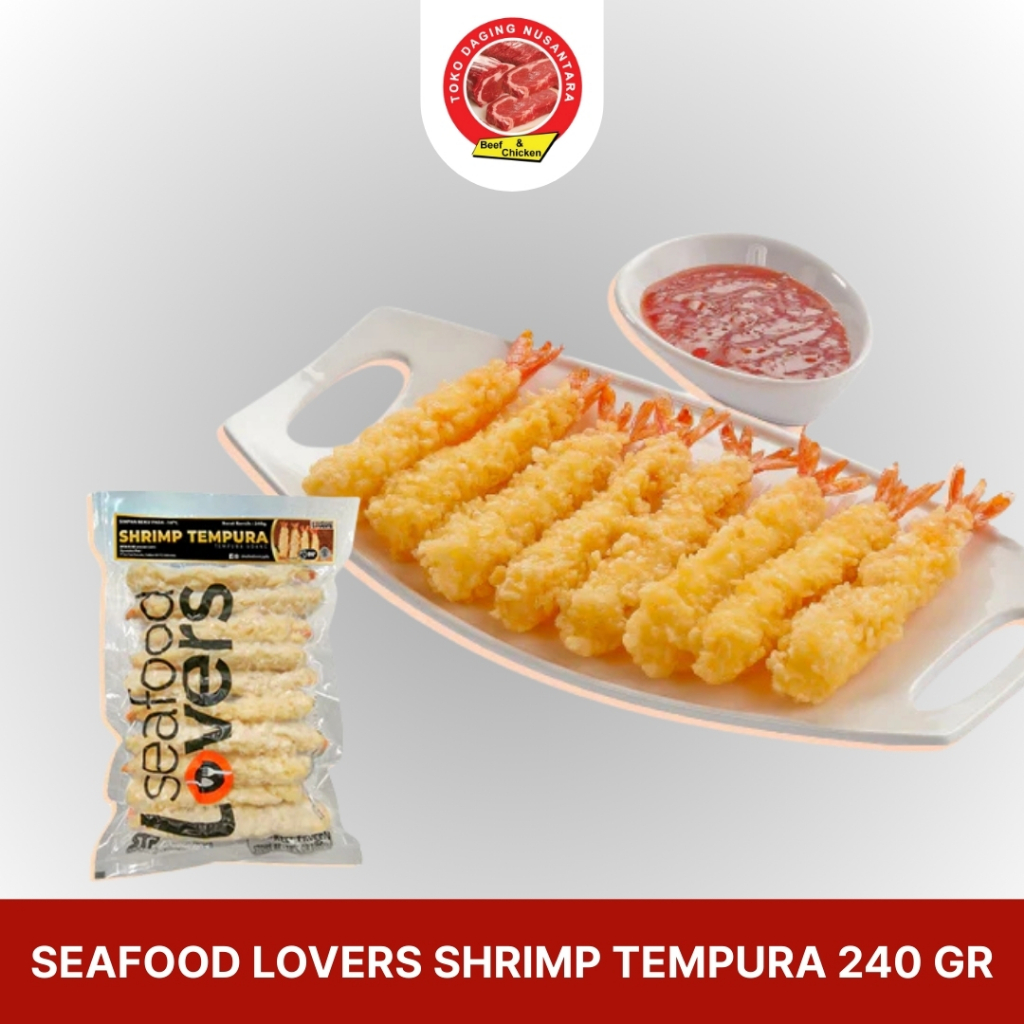 

SEAFOOD LOVERS SHRIMP TEMPURA 240 GR