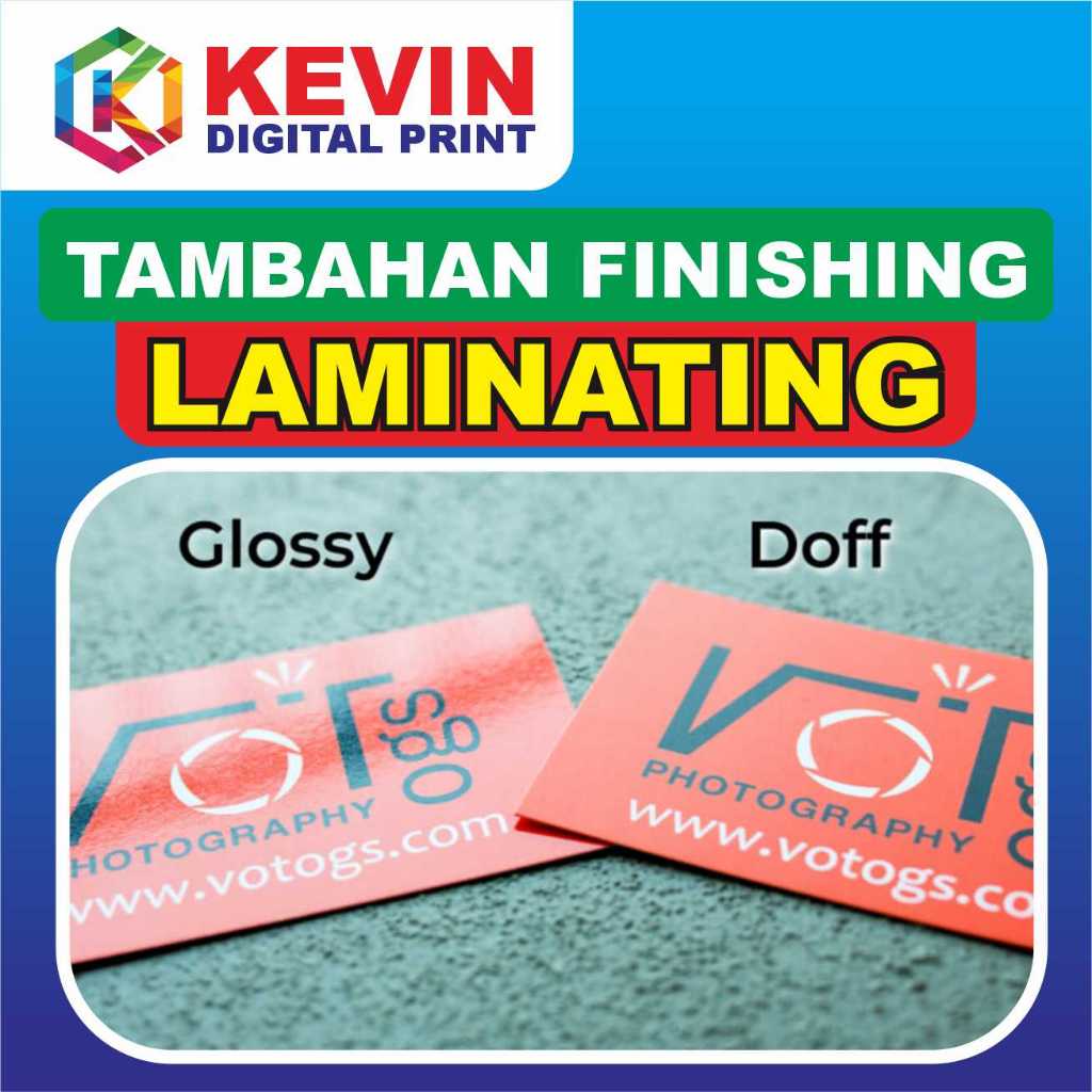 

Laminating Glosy & Doff