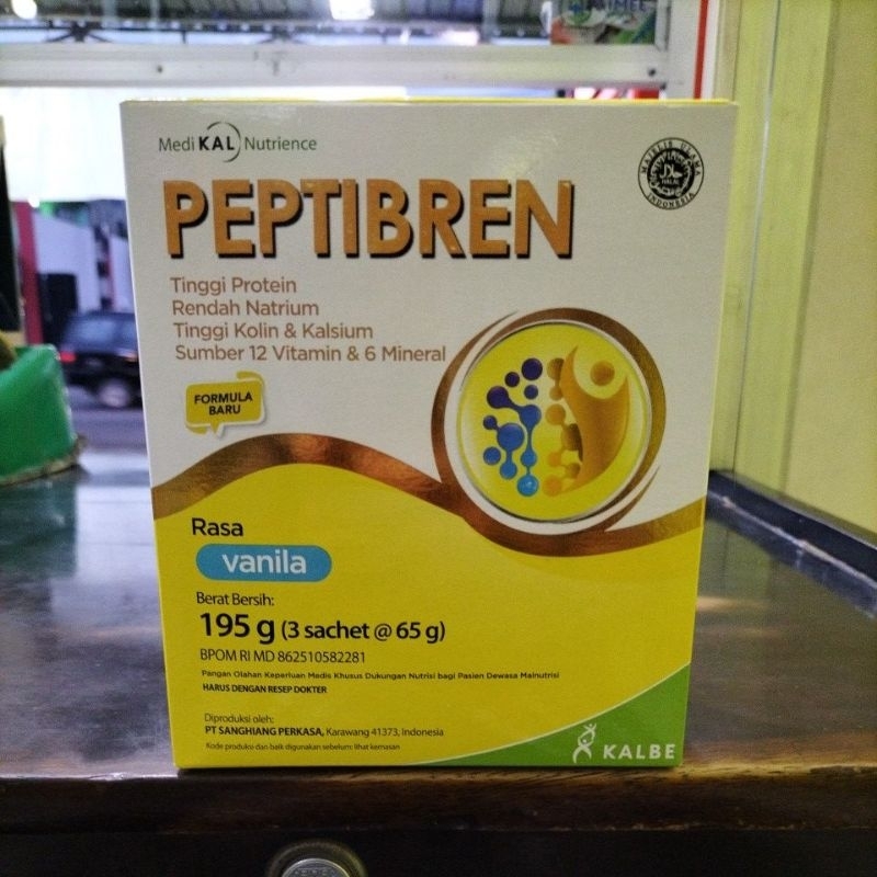 

PEPTIBREN 195 GR VANILA Nutrisi Kesehatan Saraf