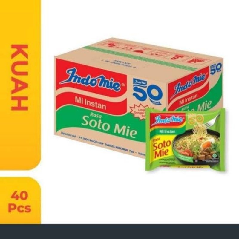

indomie rasa soto 1 dus isi 40pcs