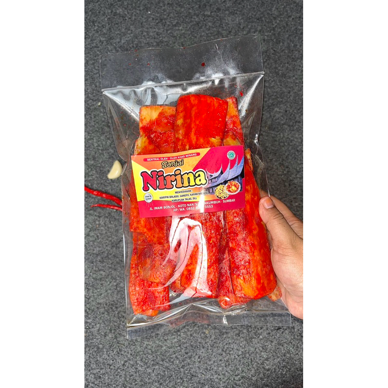

Keripik Balado Panjang / Balado Padang Pedas Manis