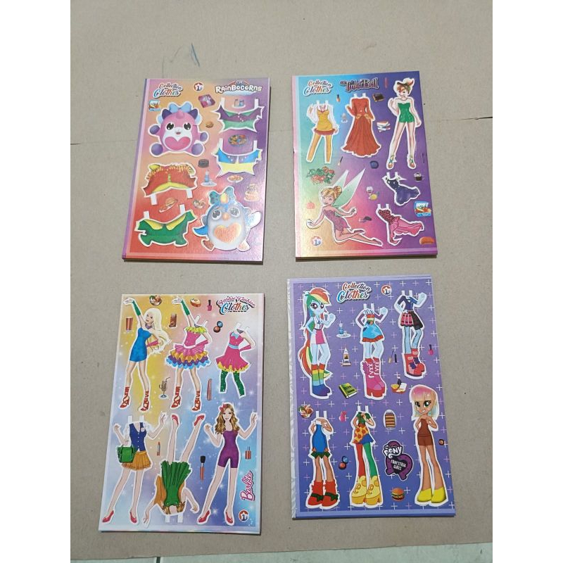 

buku bongkar pasang pengiriman satu pack isi 50 pcs