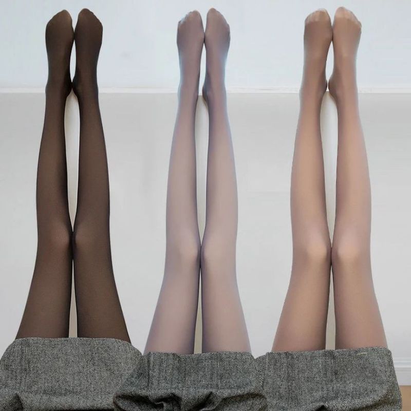 Pantyhose Stocking Transparant | Stocking Celana Cream Hitam