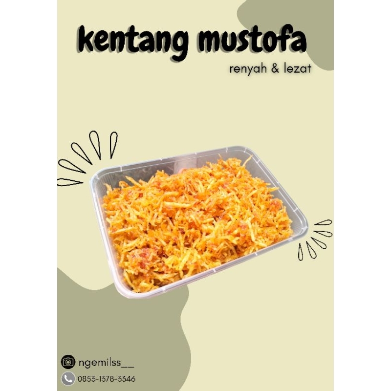 

KENTANG MUSTOFA/ KENTANG MUSTOFA PEDAS MANIS