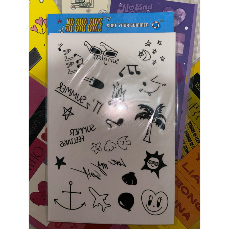 tatto itzy no bad days tato yeji lia ryunjin chaeryeong yuna