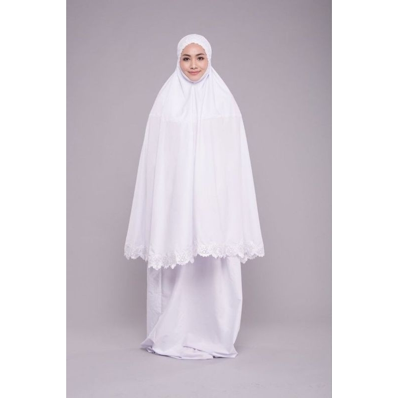 Mukena Putih Renda