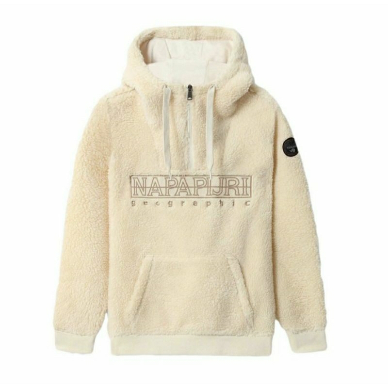 NAPAPIJRI TEIDE WOMEN'S 2 HOODIE WHITECAP GREY JAKET HIKING TREKKING WINTER ORIGINAL