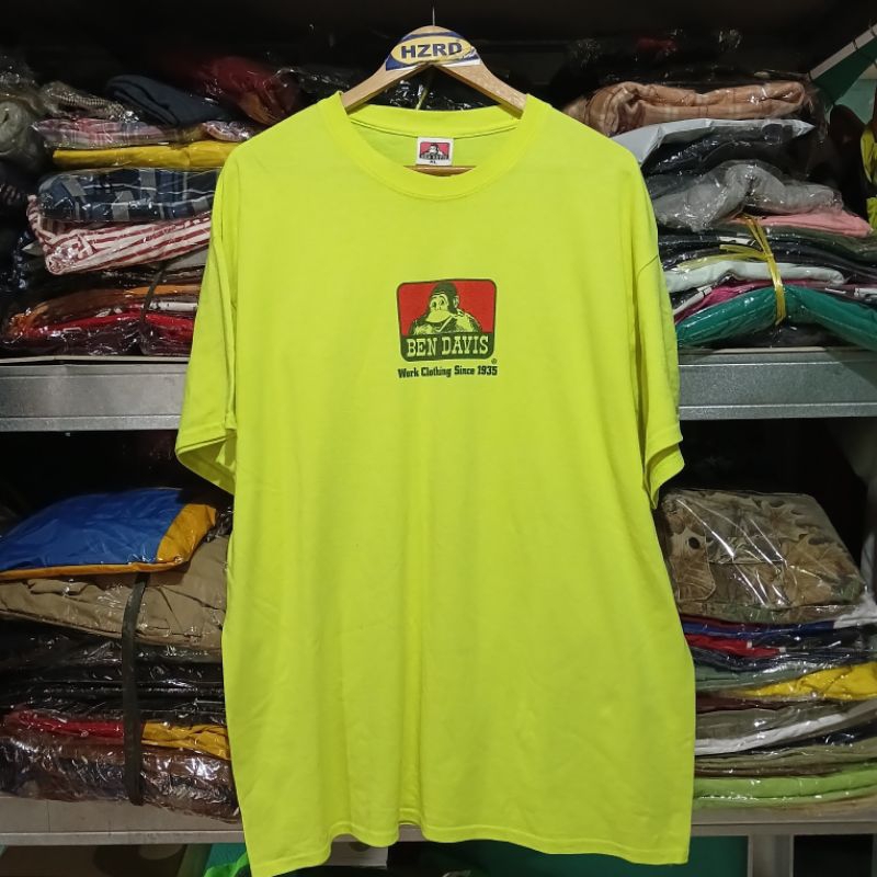 kaos ben Davis second neon