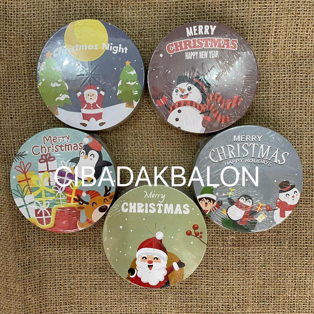 Tatakan Lilin Isi 50 Pcs / Candle Holder Merry Christmas / Gereja Kebaktian Natal Malam Kudus