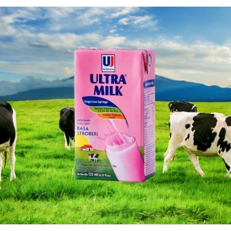 

Ultramilk Strawberry 125ml Per1dus/setengah dus