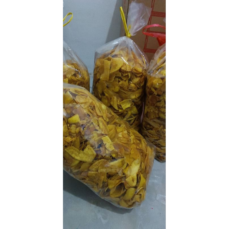 

remukan pisang raja 350gr+- rasa bukan asin manis tapi tidak terlalu