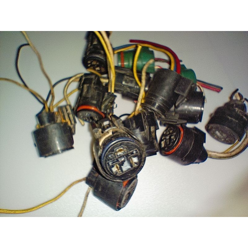 soket ic alternator dinamo ampere escudo 3 pin copotan bekas original kabel pendek