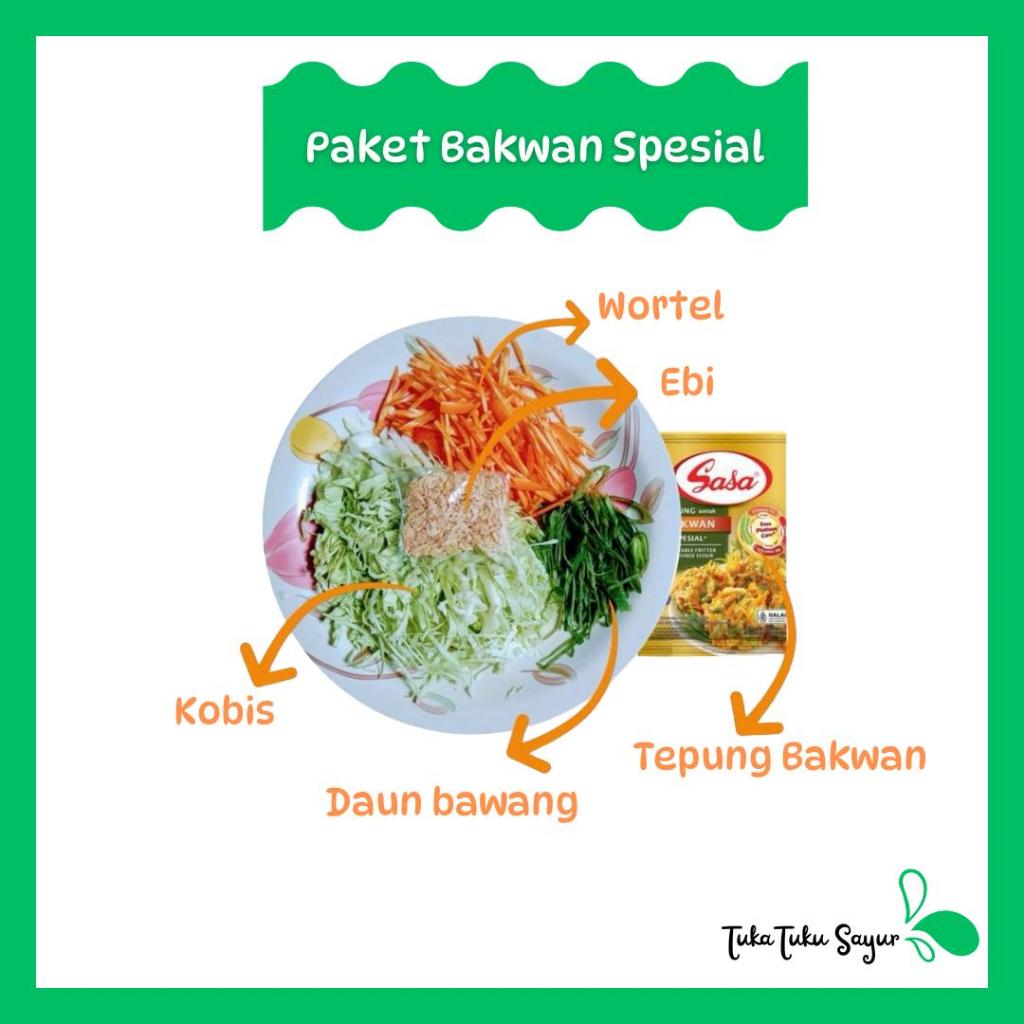 

PAKET BAKWAN SPESIAL / SAYUR PACK / SAYUR PREP / SIAP MASAK - TukaTuku Sayur