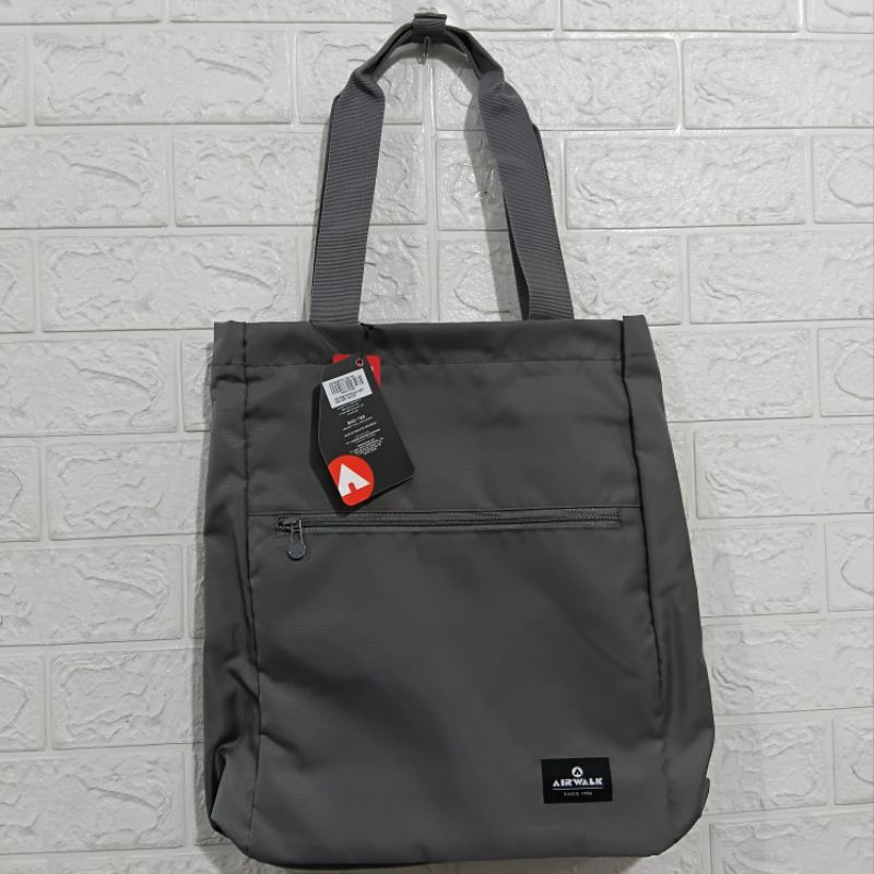 Tas Totebag Airwalk Original Black | Airwalk Cosmo Tote Bag Water Repellent | Airwalk Totebag Unisex