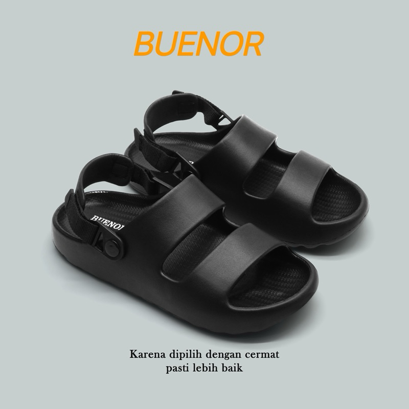 BUENOR Sandal Slip On Pria Karet EVA Model Trendy