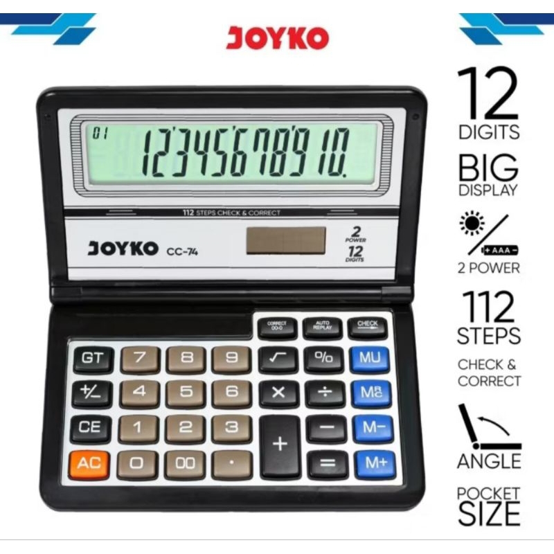

KALKULATOR JOYKO CC-74 12 DIGIT