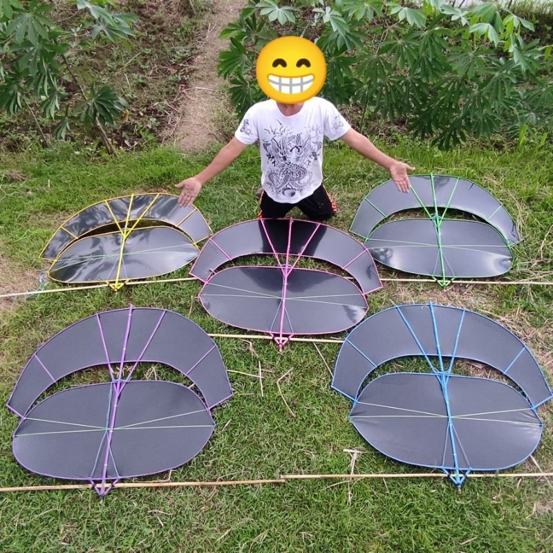 layangan pegon sudah seting terbang - gapangan pegon - layangan pegon mini - gapangan pegon mini - l