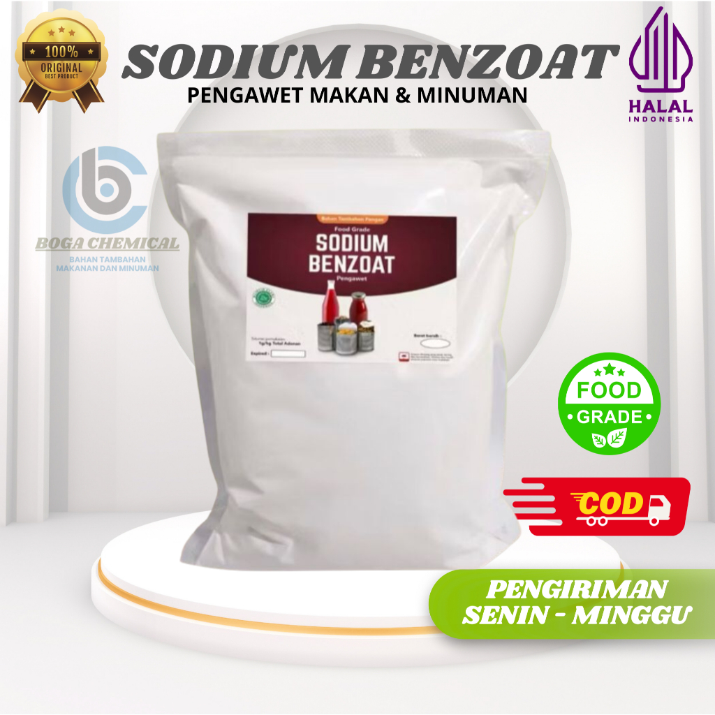 

#1kg# Sodium Benzoat / Pengawet Makanan dan Minuman