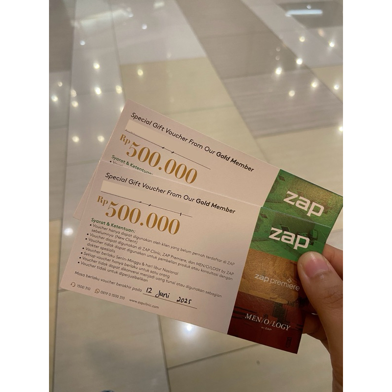 VOUCHER TREATMENT ZAP CLINIC