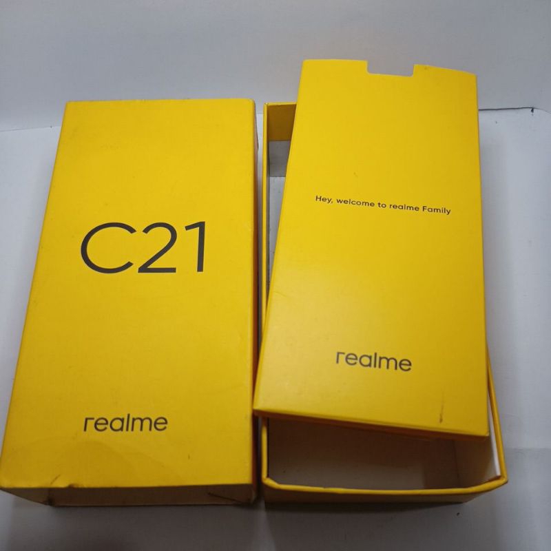Box/Kotak Realme C21 Ram 3/32 Original Copotan/ORI Bawaan HP
