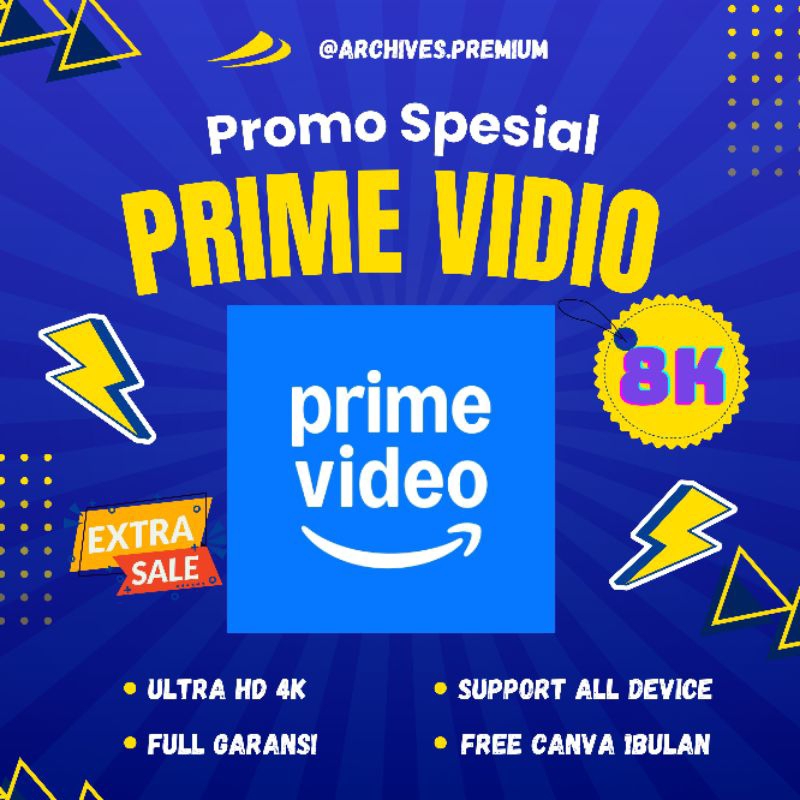 PRIME VIDEO PREMIUM TERMURAH FULL GARANSI
