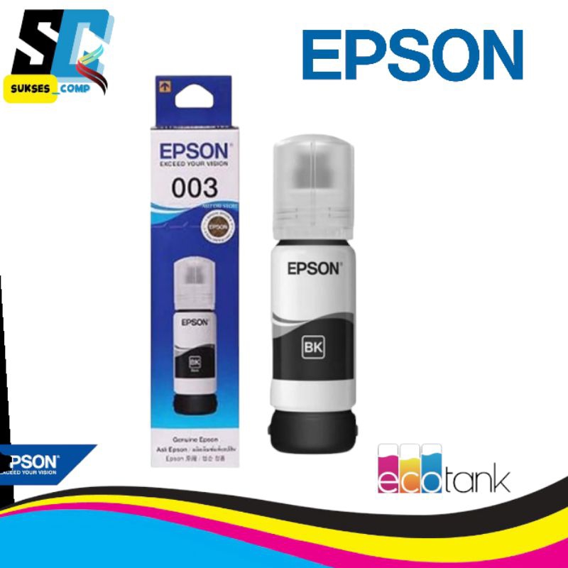 TINTA EPSON 003 BLACK L1100/L1200/L3100/L3200