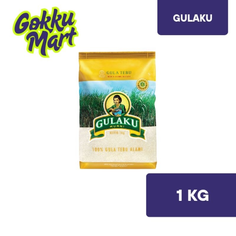 

Gulaku Kuning Gula Tebu 1kg Murni & Alami