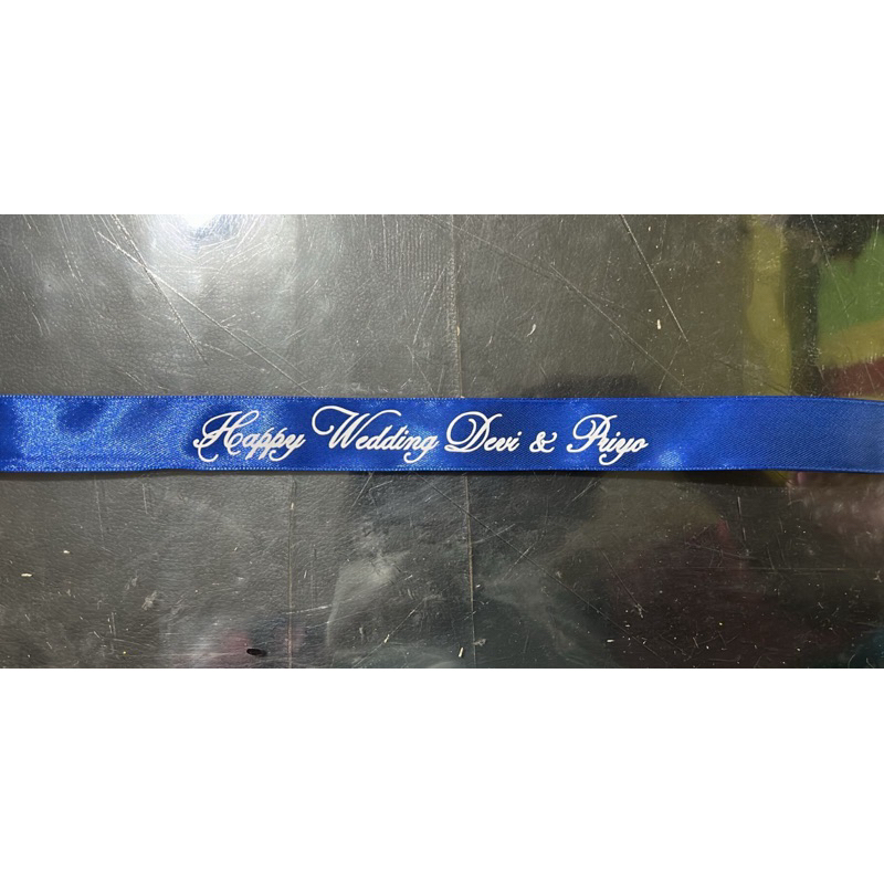 

Pita Selempang Buket (custom)