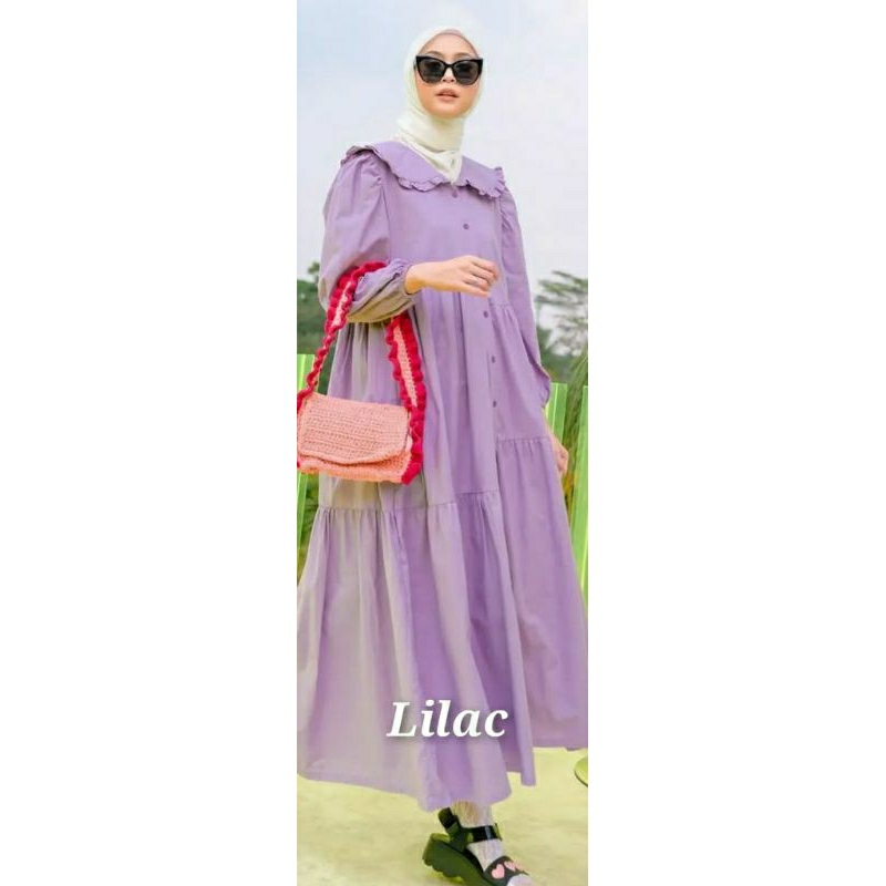 preloved hava dress lilac/Preloved Haidee Orlin/Preloved Tunik/Haidee&Orlin/HaideeOrlin/Preloved Mid