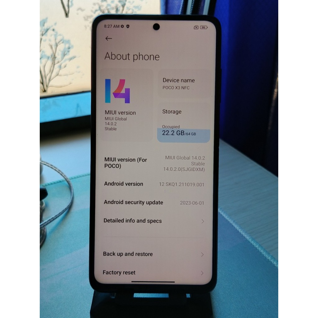 Poco X3 NFC 6/64GB Batangan Normal - Second