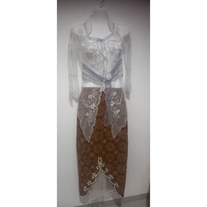 baju kebaya pengantin wanita second preloved