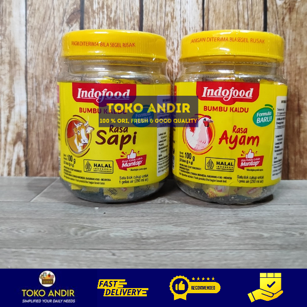 

Indofood Blok Kaldu Rasa Ayam/Sapi (25 blok)