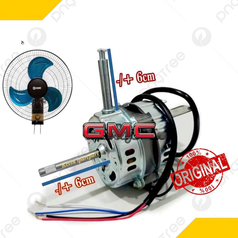 Dinamo Kipas Angin Dinding Gmc 518 18 Inch Baling Baling Besi Wallfan As Coak
