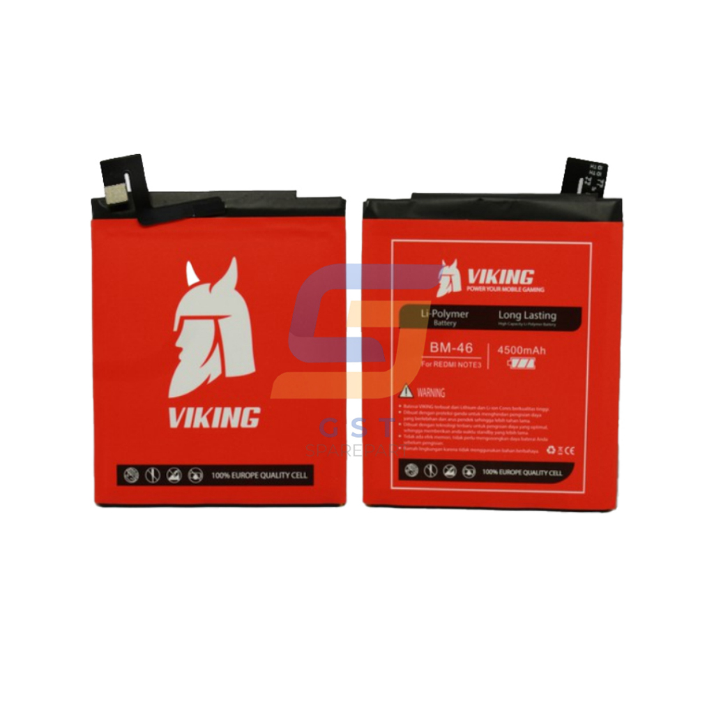 BATERAI / BATTERY / BATRE XIAOMI REDMI NOTE 3 / BM-46 VIKING DOUBLE POWER