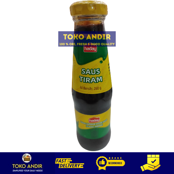 

Saus Tiram Haday Premium Oyster Sauce 260 Ml Saus Masak Lezat Serbaguna
