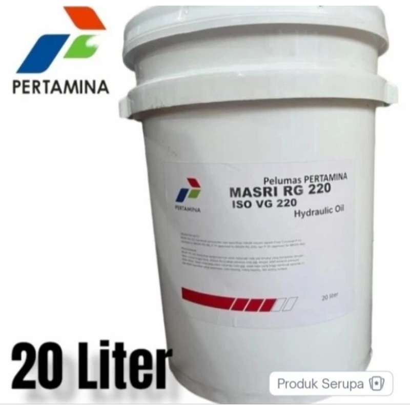 OLI PERTAMINA MASRI RG 220 PELUMAS ISI 20L