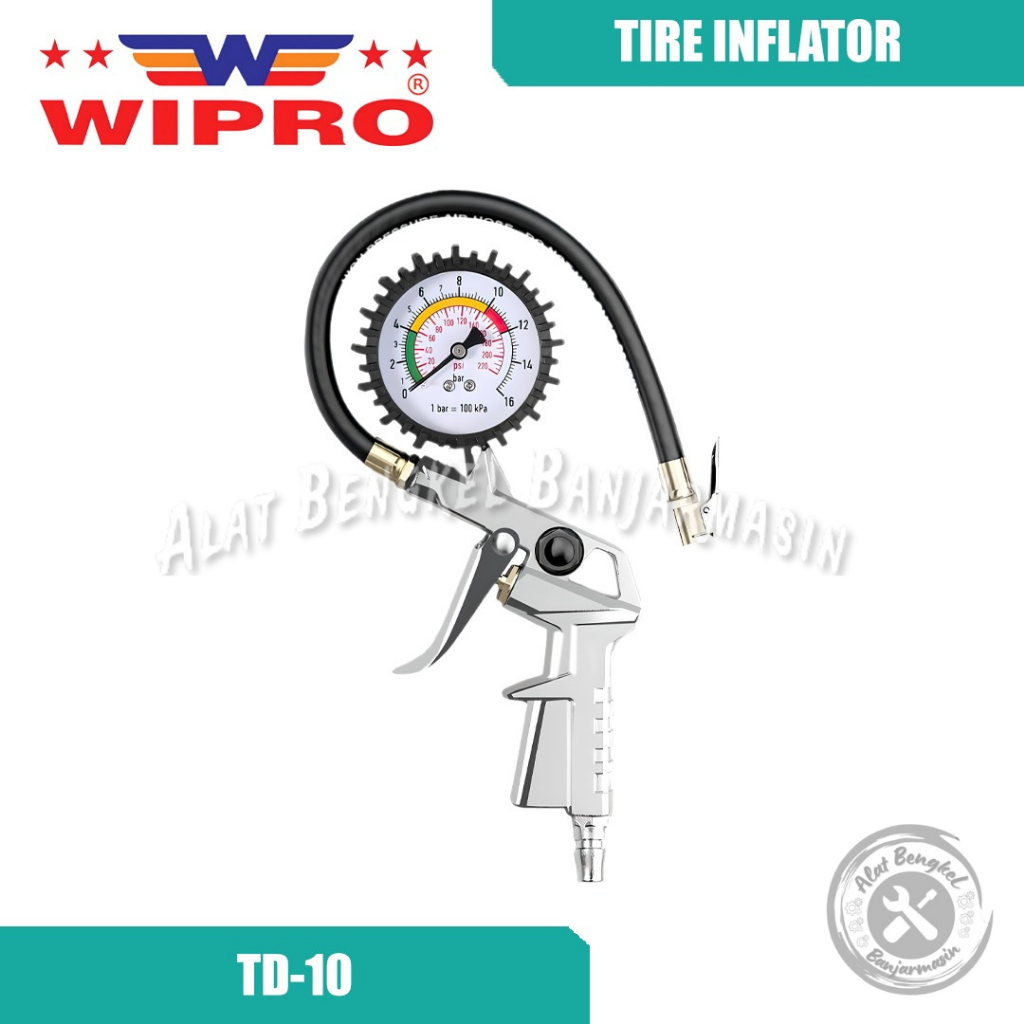 TIRE PRESSURE GAUGE "WIPRO" 3 FUNCTION || ALAT UKUR TEKANAN BAN MOTOR "WIPRO" 3 FUNGSI