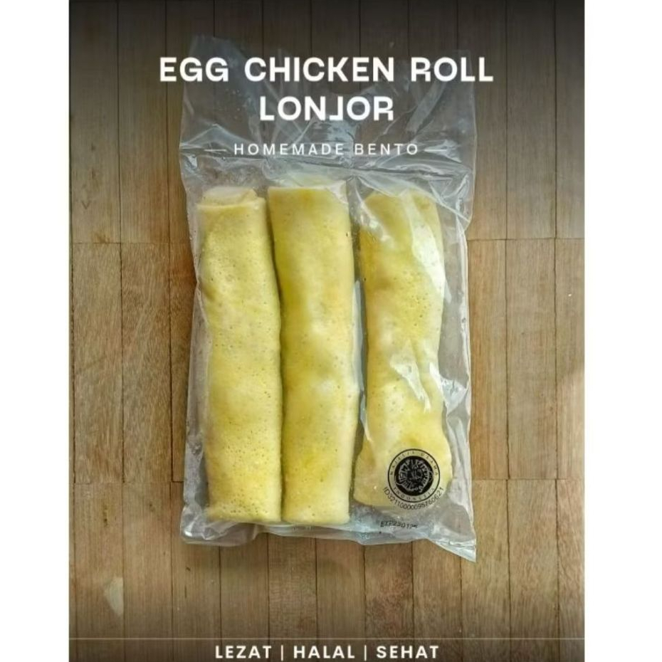 

Egg chicken roll lonjor frozen ex Hokben