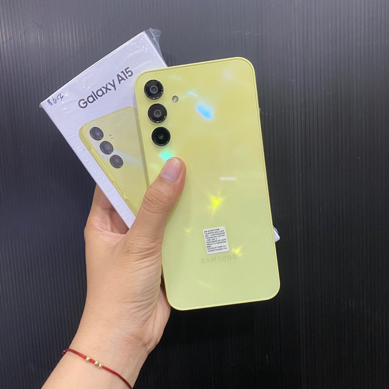 Samsung A15 8/256gb second bekas pakai normal fullset ori